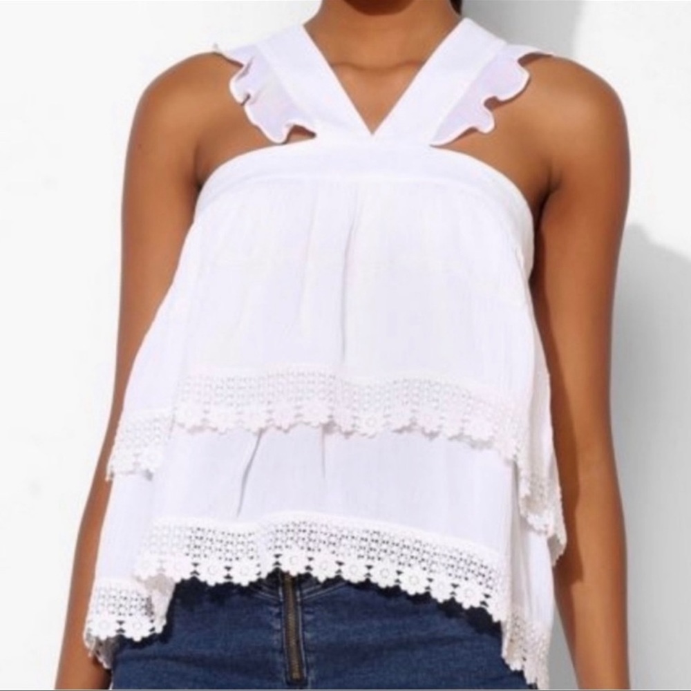 NWT Urban Outfitters Tiered Blouse